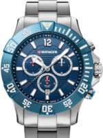 Wenger 01.0643.119 Seaforce duiker-chronograaf 43 mm 20ATM