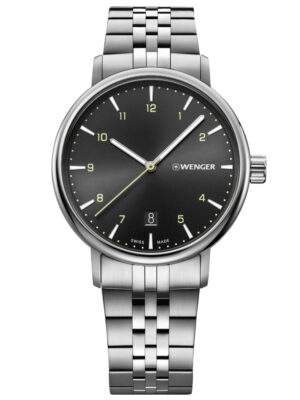 Wenger 01.1731.120 Metropolitan heren 40 mm 10ATM