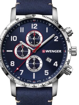 Wenger 01.1543.109 Attitude Chonograaf 44 mm 10 ATM