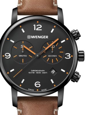 Wenger 01.1743.113 Urban Metropolitan chronograaf 44 mm 10ATM
