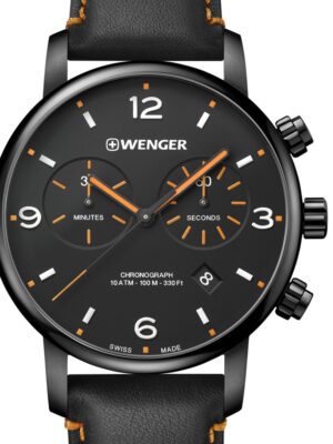 Wenger 01.1743.114 Urban Metropolitan chronograaf 44 mm 10ATM