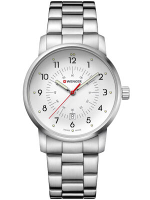 Wenger 01.1641.114 Avenue heren 42 mm 10ATM