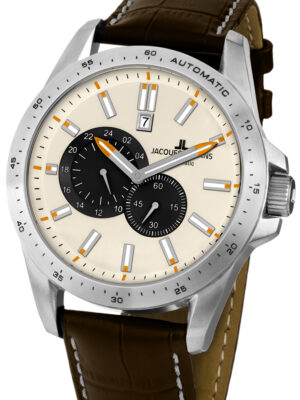Jacques Lemans 1-1775B Liverpool automatisch herenhorloge 48 mm 10 ATM