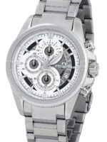 Jacques Lemans 1-1847F Liverpool chronograaf heren 44 mm 10 ATM
