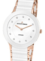 Jacques Lemans 1-1856H Dublin keramiek dameshorloge 32 mm 5 ATM