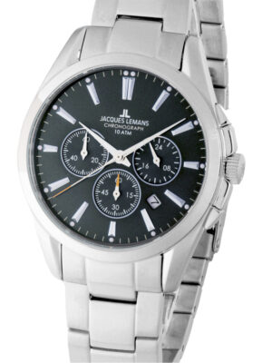 Jacques Lemans 1-1945D Derby chronograaf herenhorloge 42 mm 10ATM