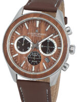 Jacques Lemans 1-2115B Eco Power Hout 44mm 10ATM
