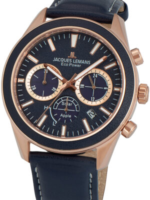 Jacques Lemans 1-2115E EcoPower Appel 44mm 10ATM