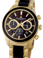 Jacques Lemans 1-2115L Eco Power Hout 44mm 10ATM