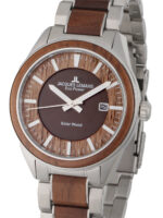 Jacques Lemans 1-2116H Eco Power Hout 40mm 10ATM