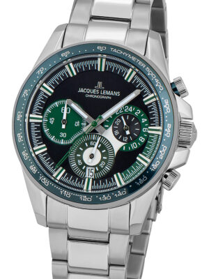 Jacques Lemans 1-2127G Liverpool chronograaf 40 mm 10ATM