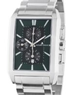 Jacques Lemans 1-2161L Torino squarer heren chronograaf 34 mm 5ATM