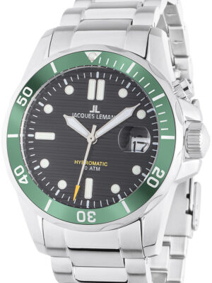 Jacques Lemans 1-2170K Hybromatic duiker herenhorloge 41 mm 20ATM