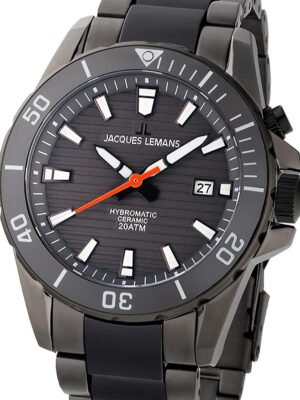 Jacques Lemans 1-2222A Hybromatic herenhorloge 42 mm 20ATM