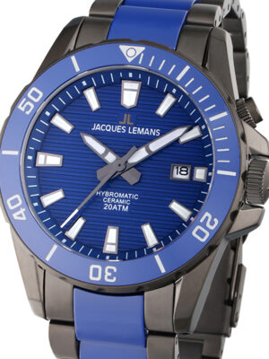 Jacques Lemans 1-2222C Hybromatic herenhorloge 42 mm 20ATM