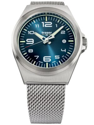 Traser H3 108205 P59 Essential M Blauw Heren 42 mm 10ATM