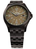 Traser H3 108738 P67 Officer GunMetal Khaki Heren 42 mm 10ATM