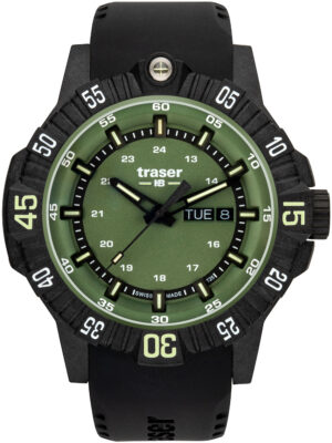 Traser H3 110727 P99 Q Tactisch Groen 46mm 20ATM