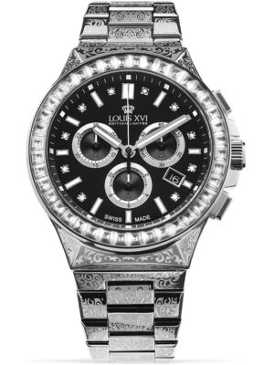 Louis XVI LXVI1217 Le Monarque Royale chronograaf herenhorloge 42 mm 10ATM