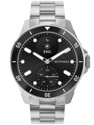 Withings HWA10-model 9-All-Int ScanWatch Nova Zwart 43 mm 10ATM
