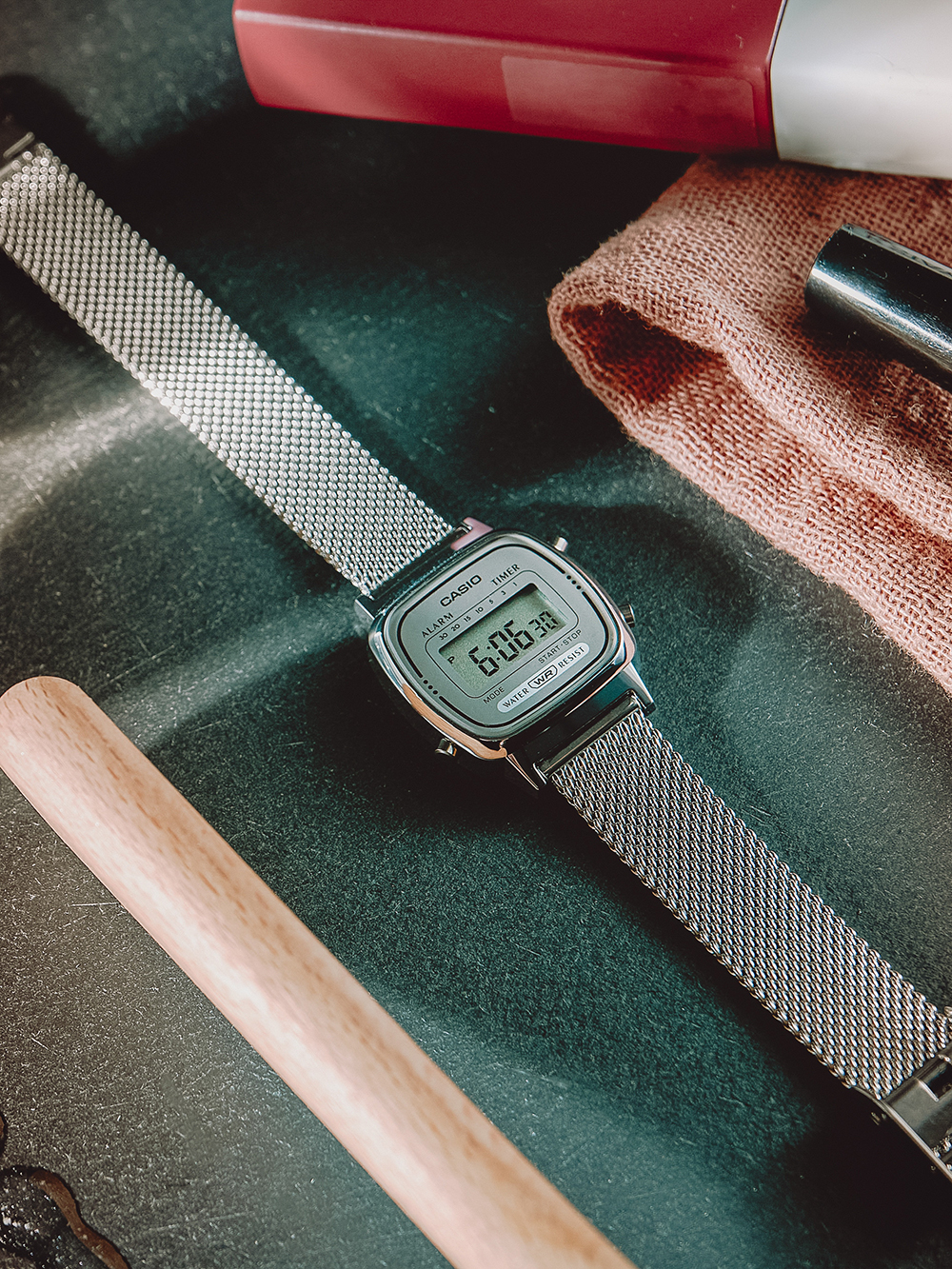 Casio LA670WEM-7EF Vintage Mini dames 25mm - Afbeelding 4