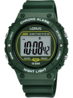 Lorus R2309PX9 digitaal herenhorloge 40 mm 10ATM