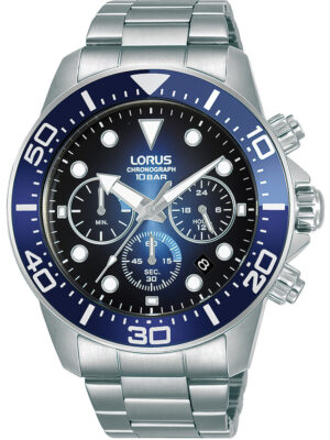 Lorus RT343JX9 chrono heren 43 mm 10ATM