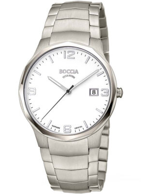 Boccia 3656-01 herenhorloge titanium 39 mm 5ATM