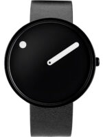 PICTO 43361-4120B unisex horloge zwart en wit 40 mm 5ATM