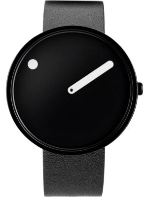 PICTO 43361-4120B unisex horloge zwart en wit 40 mm 5ATM