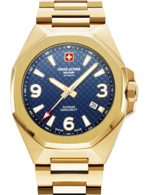 Swiss Alpine Military 7005.1115 Typhoon herenhorloge 42 mm 10ATM