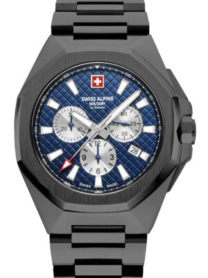 Swiss Alpine Military 7005.9175 Typhoon chronograaf herenhorloge 42 mm 10ATM