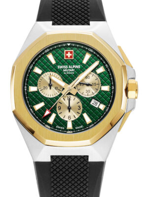 Swiss Alpine Military 7005.9844 Typhoon chronograaf herenhorloge 42 mm 10ATM