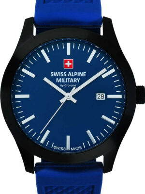 Swiss Alpine Military 7055.1875 sport herenhorloge 43 mm 10ATM