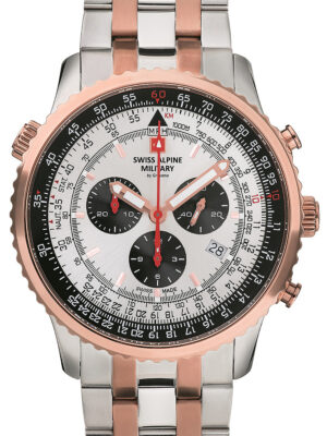 Swiss Alpine Military 7078.9152 chrono heren 45 mm 10ATM