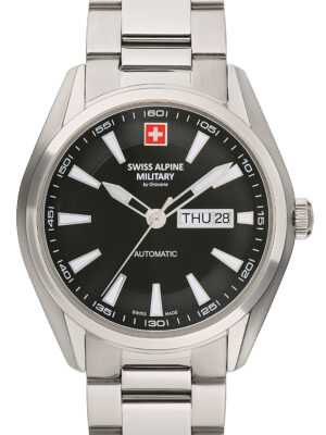 Swiss Alpine Military 7090.2137 automatisch herenhorloge 43 mm 10ATM