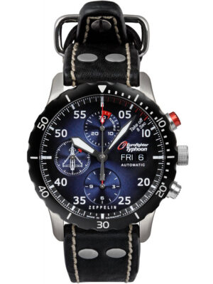 Zeppelin 7218-3 Eurofighter Typhoon automatisch Limited Edition herenhorloge 43 mm 20ATM