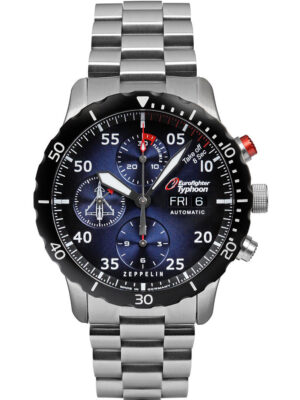 Zeppelin 7218M-3 Eurofighter Typhoon automatisch Limited Edition herenhorloge 43 mm 20ATM