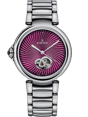 Edox 85025-3M-ROIN LaPassion automatisch dameshorloge 33 mm 5ATM