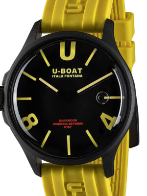 U-Boat 9522/A Darkmoon geel IPB herenhorloge 44 mm 5ATM