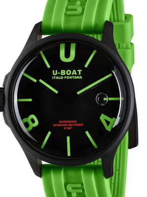 U-Boat 9534/A donkermaangroen IPB herenhorloge 44 mm 5ATM