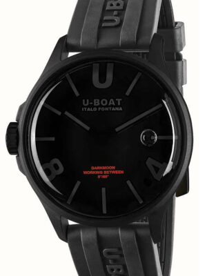 U-Boat 9544 Darkmoon zwart PVD herenhorloge 44 mm 5ATM
