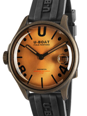 U-Boat 9547 Darkmoon bruin vintage herenhorloge 40 mm 5ATM