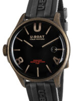U-Boat 9549 Darkmoon bruin vintage herenhorloge 40 mm 5ATM