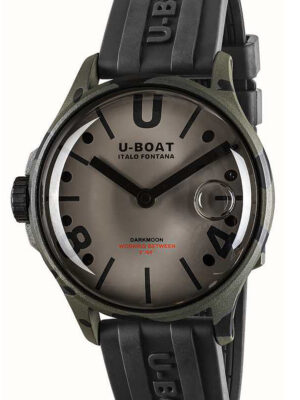 U-Boat 9551 donkermaangrijs camouflage herenhorloge 40 mm 5ATM