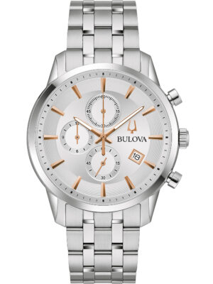 Bulova 96B411 Sutton chronograaf herenhorloge 41 mm 3ATM
