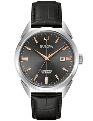 Bulova 96B422 herenhorloge Sutton automatisch 41,5 mm 3ATM