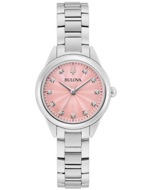 Bulova 96P249 dameshorloge Sutton 28 mm 3ATM