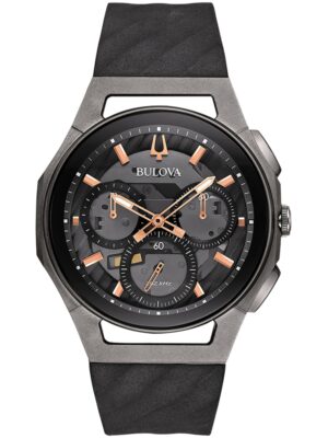 Bulova 98A162 Curv chronograaf 44 mm 3ATM