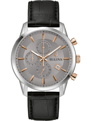 Bulova 98B409 Sutton chronograaf herenhorloge 41 mm 3ATM